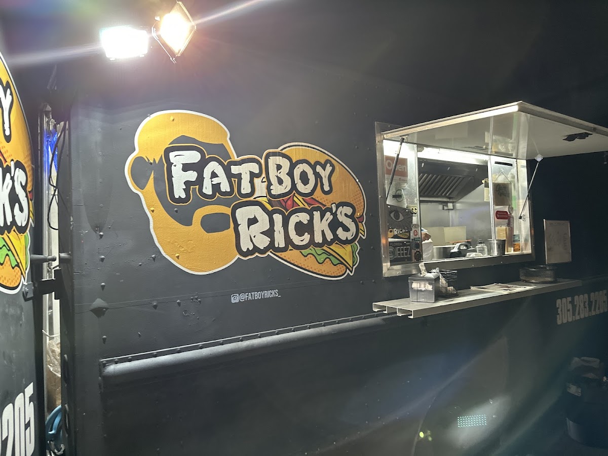 Fat boy ricks Burgers
