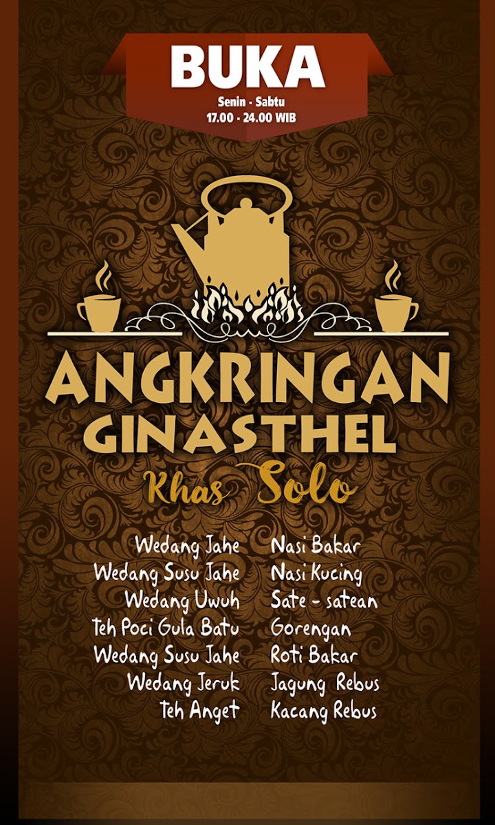Angkringan GINASTHEL Khas Solo Photo Menu 2