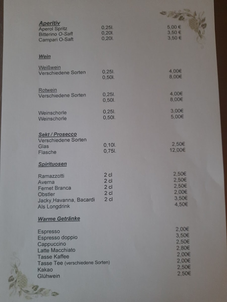 Sportheim Leipheim Photo Menu 1
