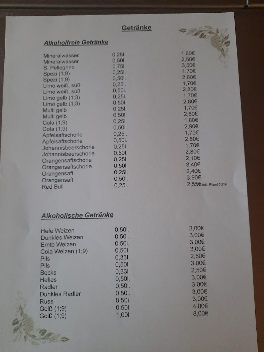 Sportheim Leipheim Photo Menu 3