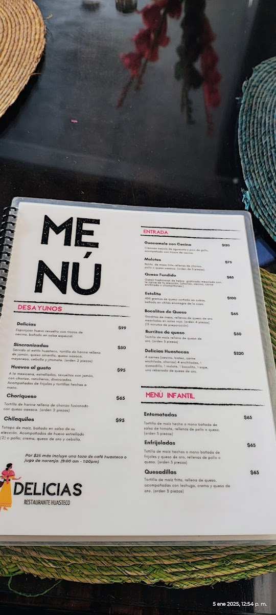 DELICIAS RESTAURANTE HUASTECO Photo Menu 2