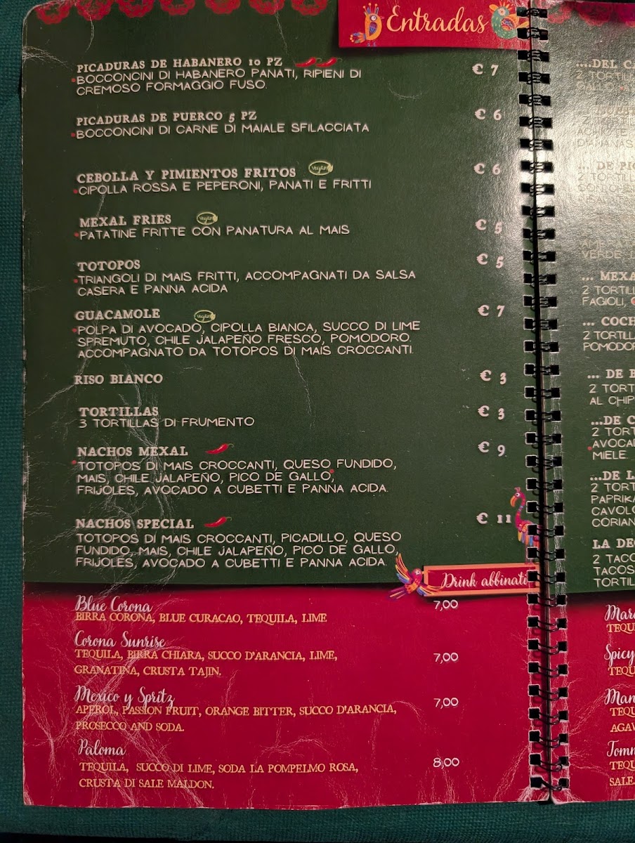 Mexal Photo Menu 5