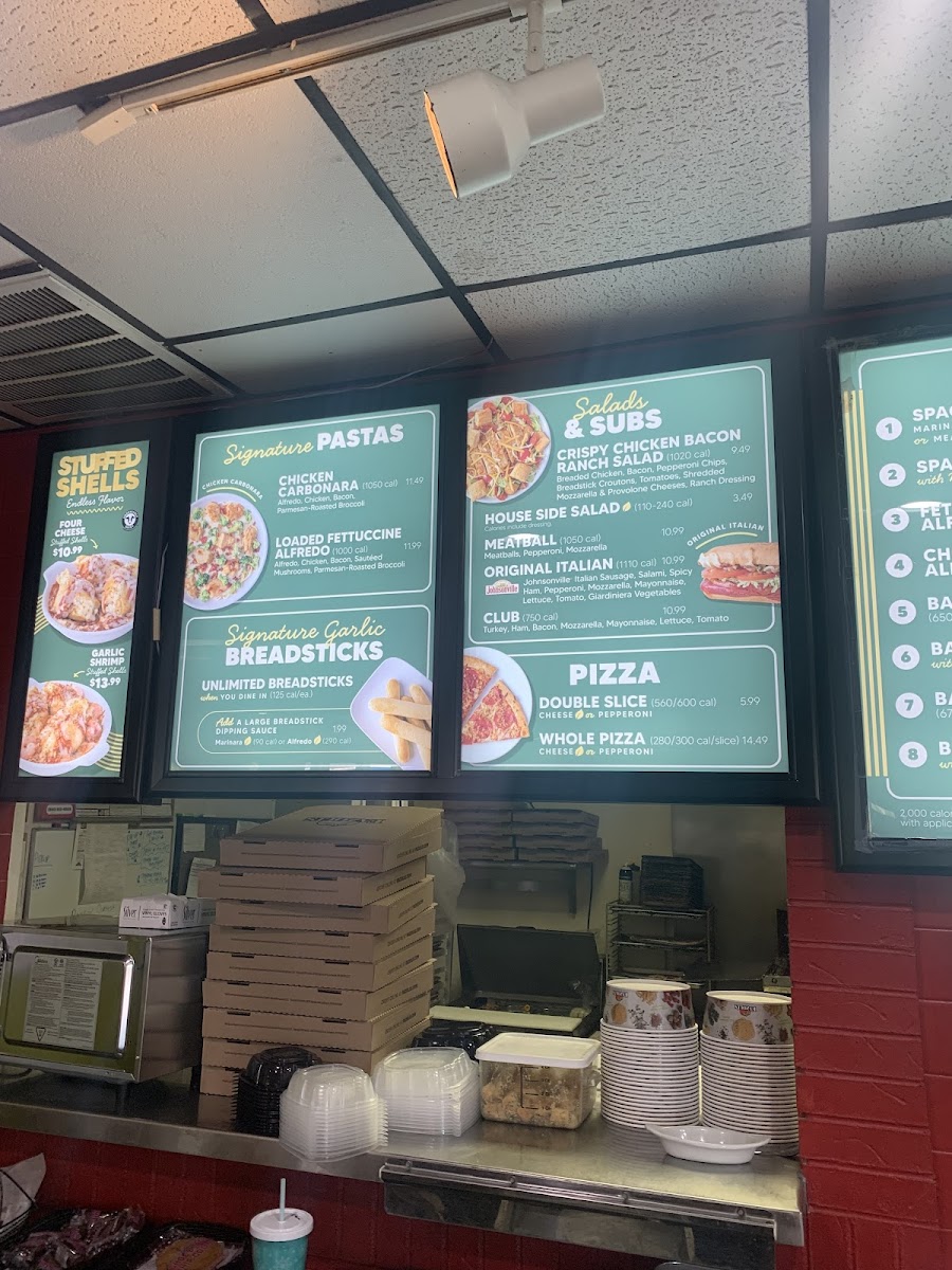 Fazoli's Photo Menu 2