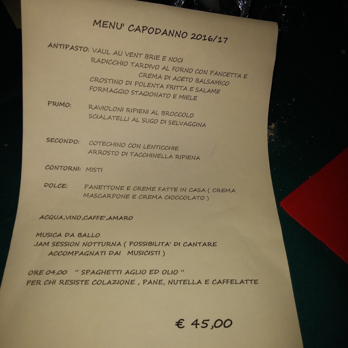 Osteria La Quercia Photo Menu 9