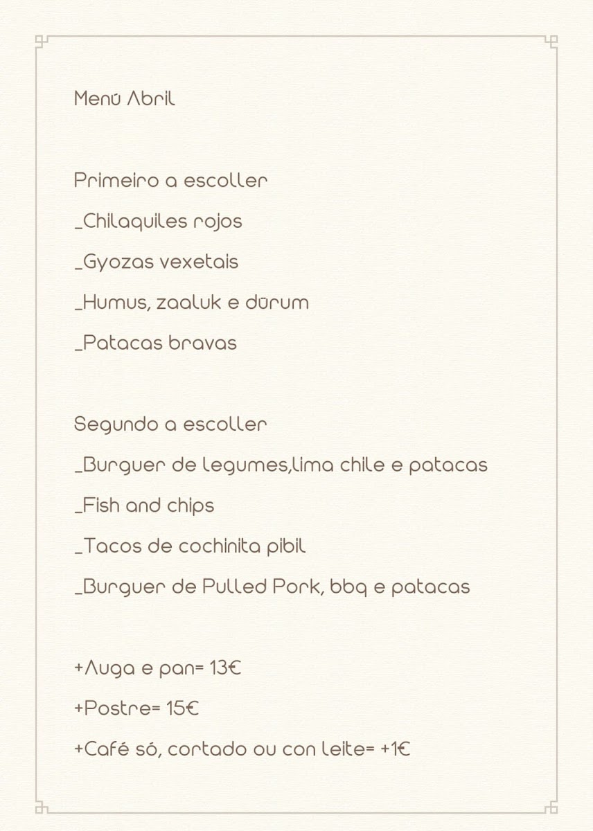 Hervor e Fervor Photo Menu 3