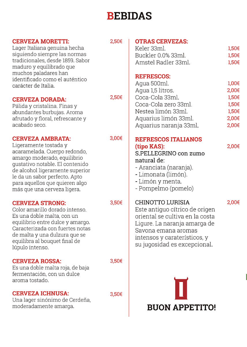 Pizzería Diavolina Photo Menu 2