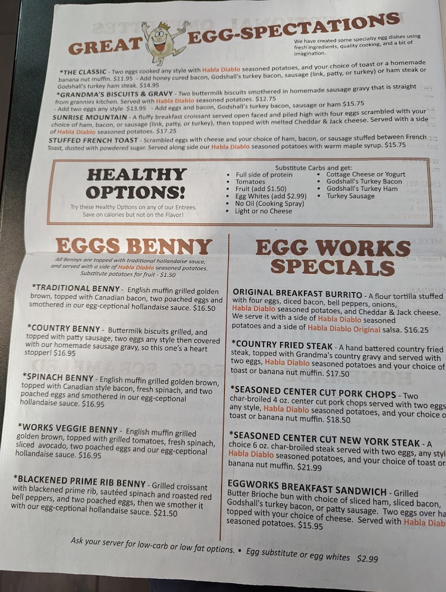 Egg Works Photo Menu 7