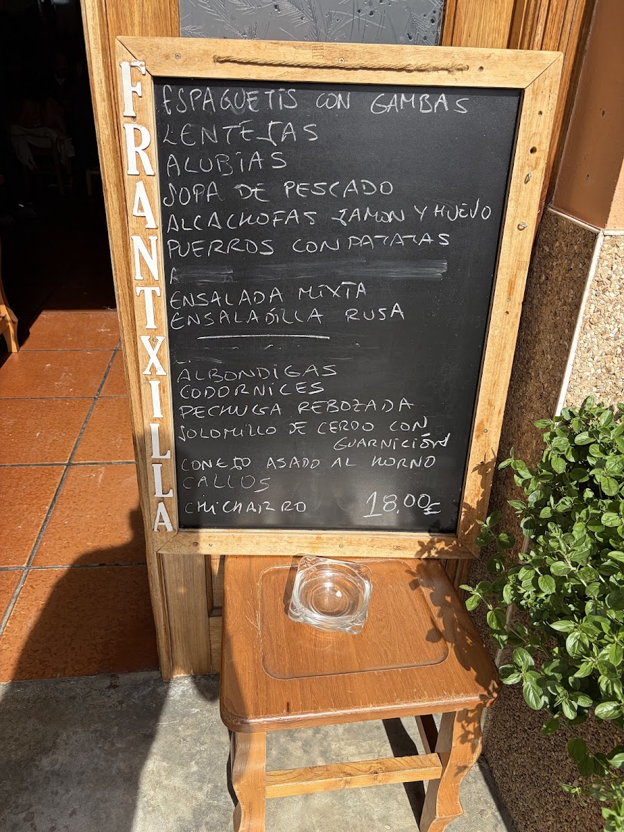 Restaurante Frantxilla Photo Menu 3