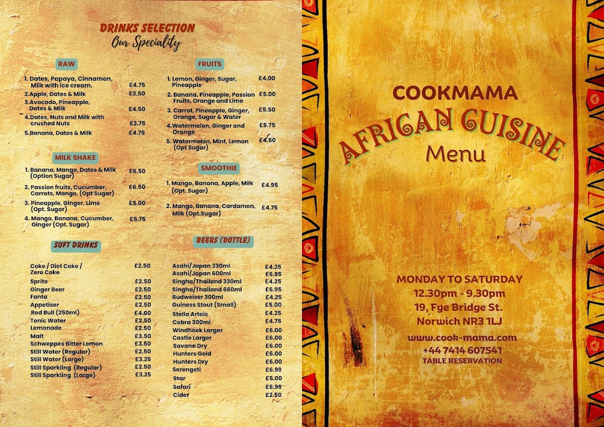 Cookmama Photo Menu 2