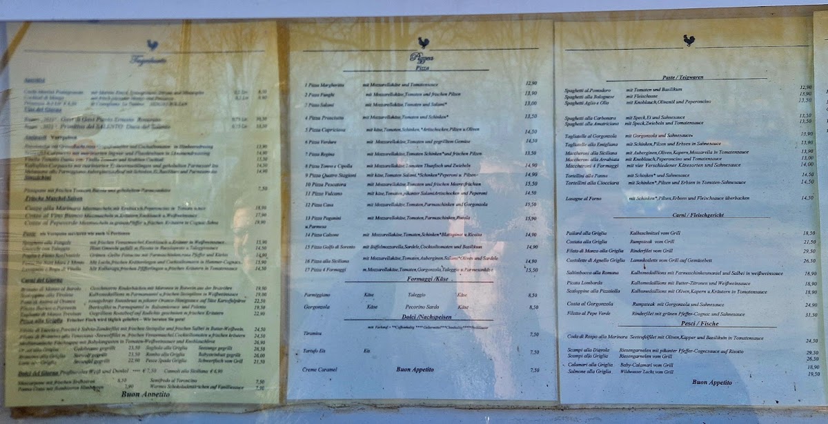 RESTAURANT AL GALLO NERO STARNBERG Photo Menu 1