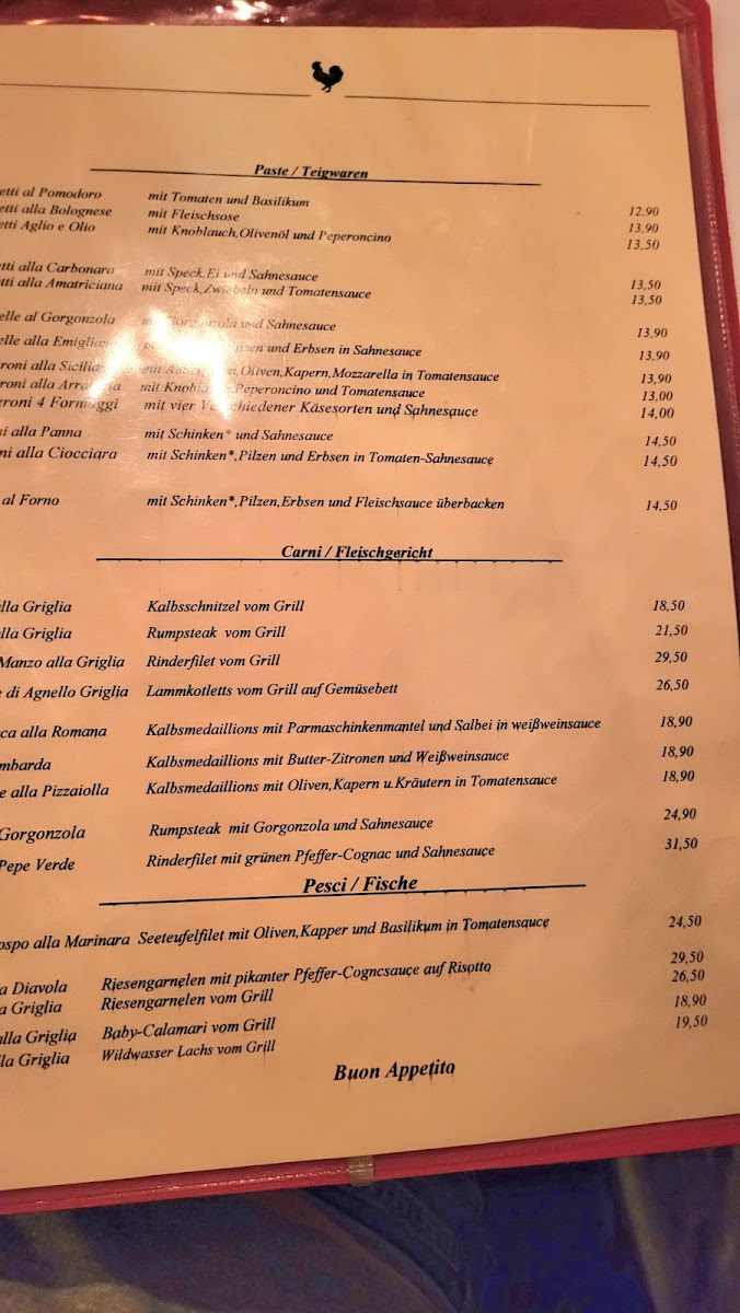 RESTAURANT AL GALLO NERO STARNBERG Photo Menu 8