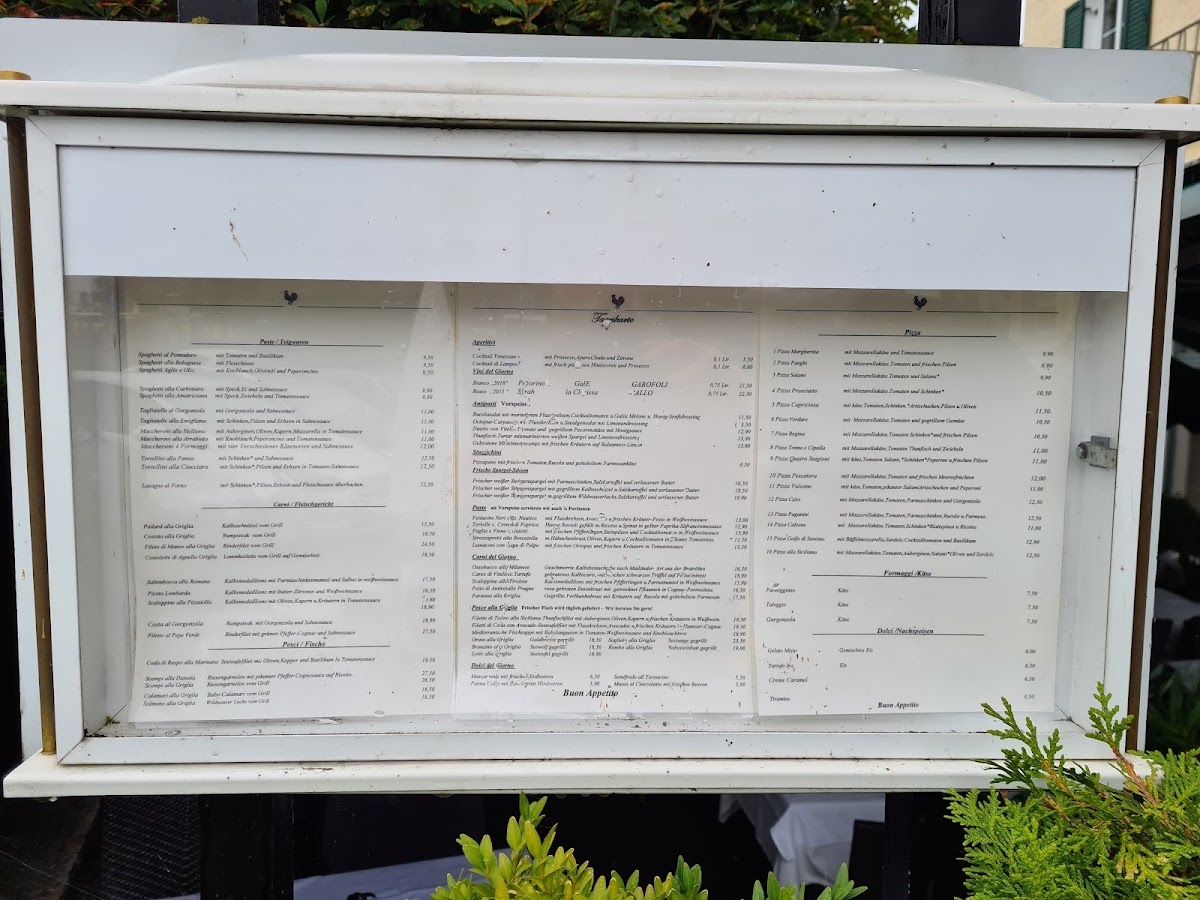 RESTAURANT AL GALLO NERO STARNBERG Photo Menu 9