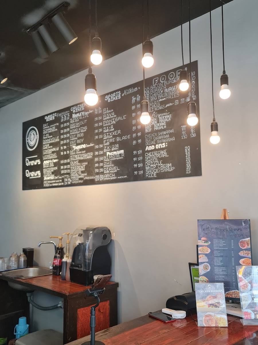 Drews Brews Padre Garcia Branch Photo Menu 9