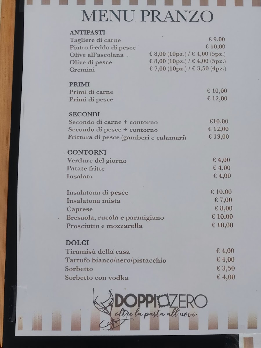 Doppiozero ristogastronomia Photo Menu 3