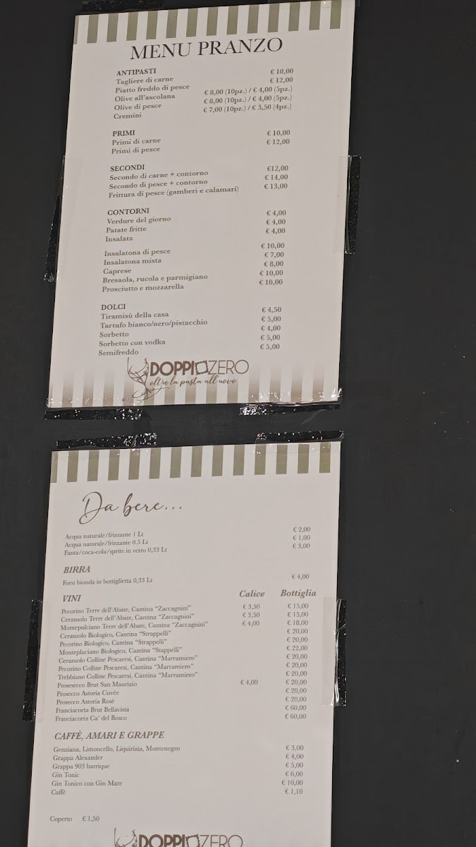 Doppiozero ristogastronomia Photo Menu 8