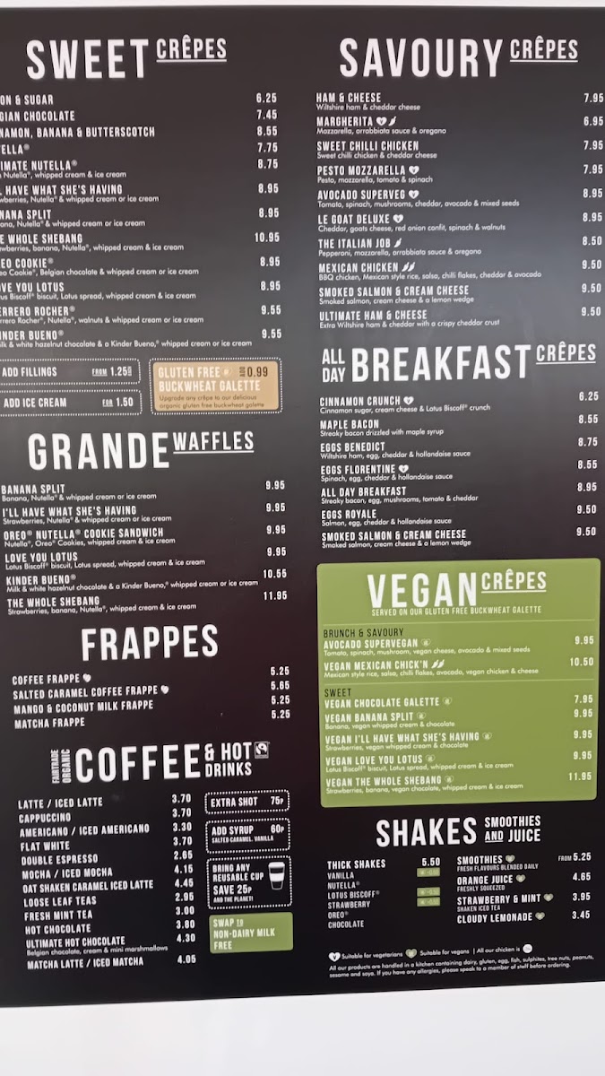 Crêpeaffaire Photo Menu 3