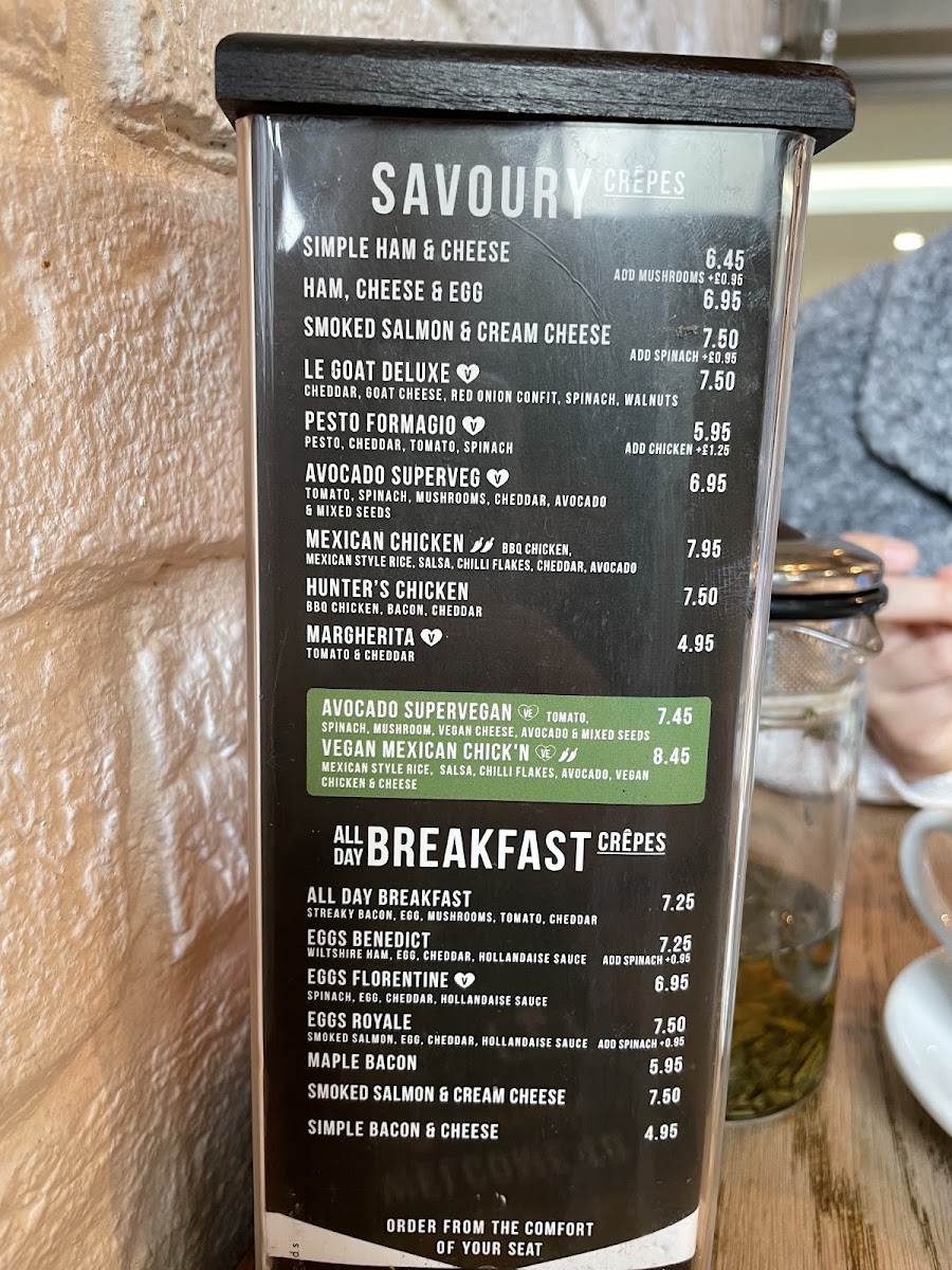 Crêpeaffaire Photo Menu 4