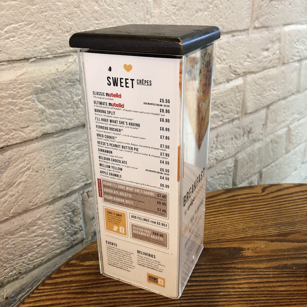Crêpeaffaire Photo Menu 6
