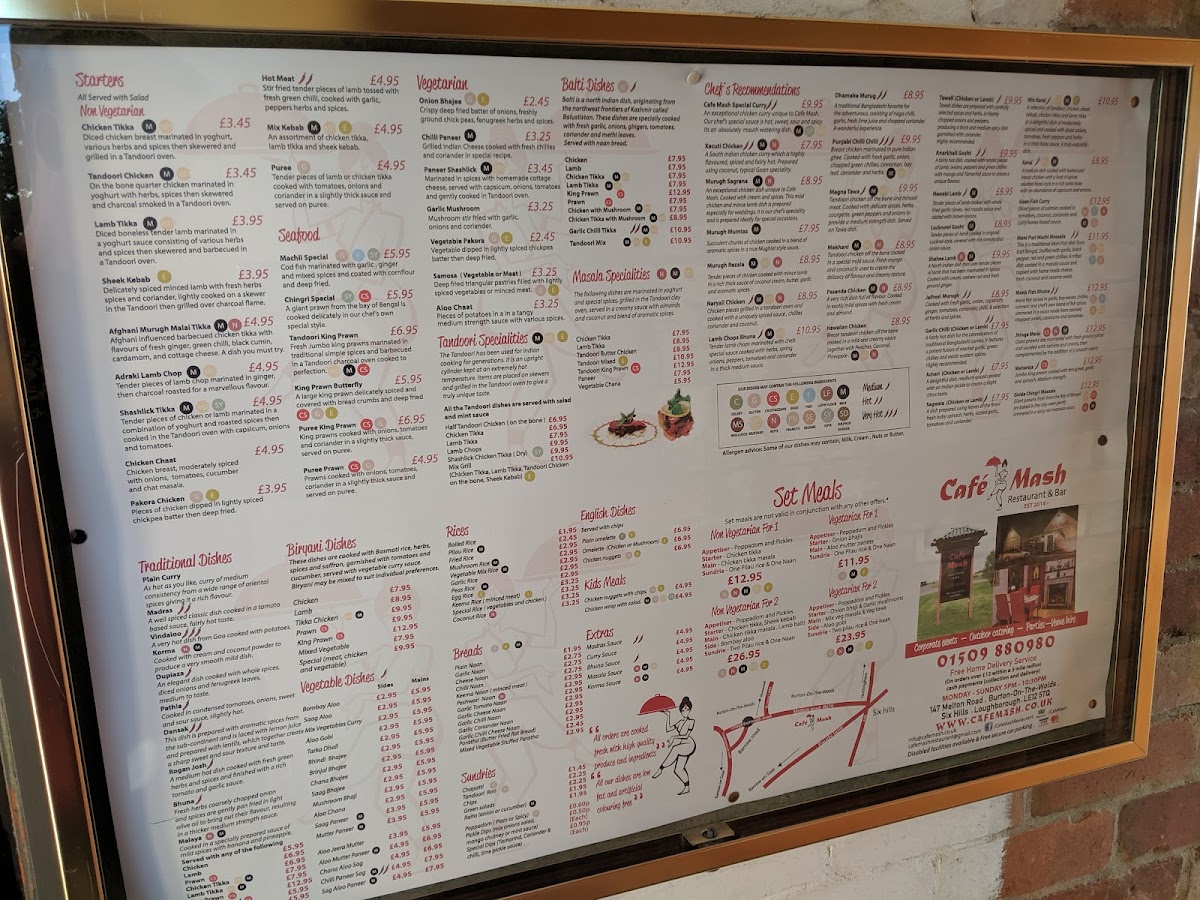 Cafe Mash Photo Menu 2