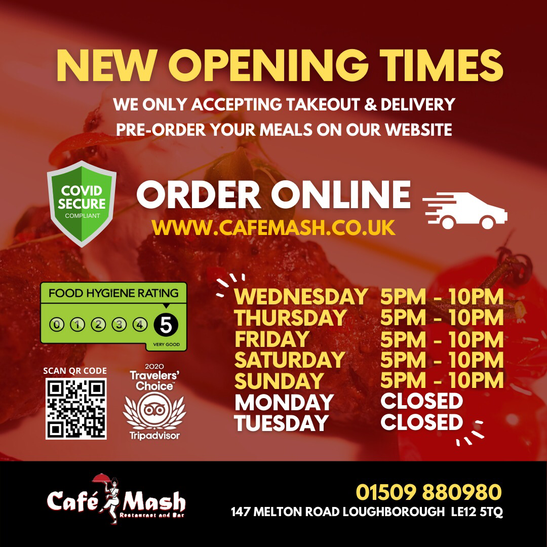 Cafe Mash Photo Menu 6