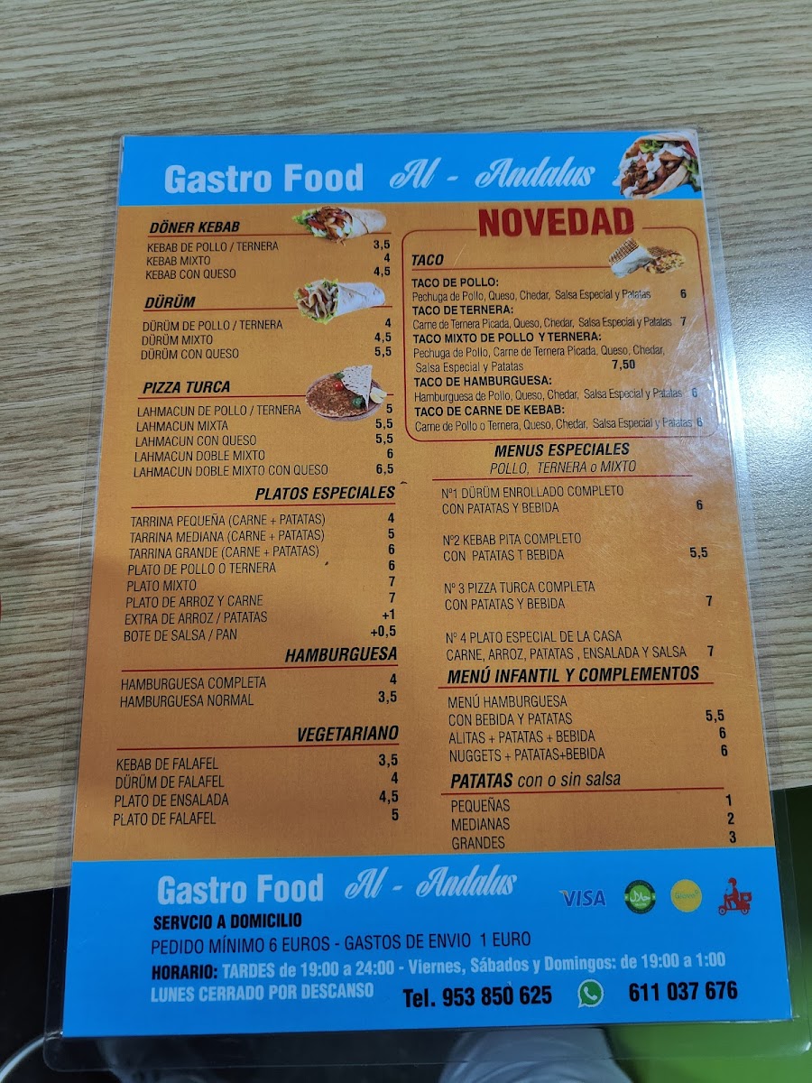 Gastro food al-andalus doner kebap Photo 4
