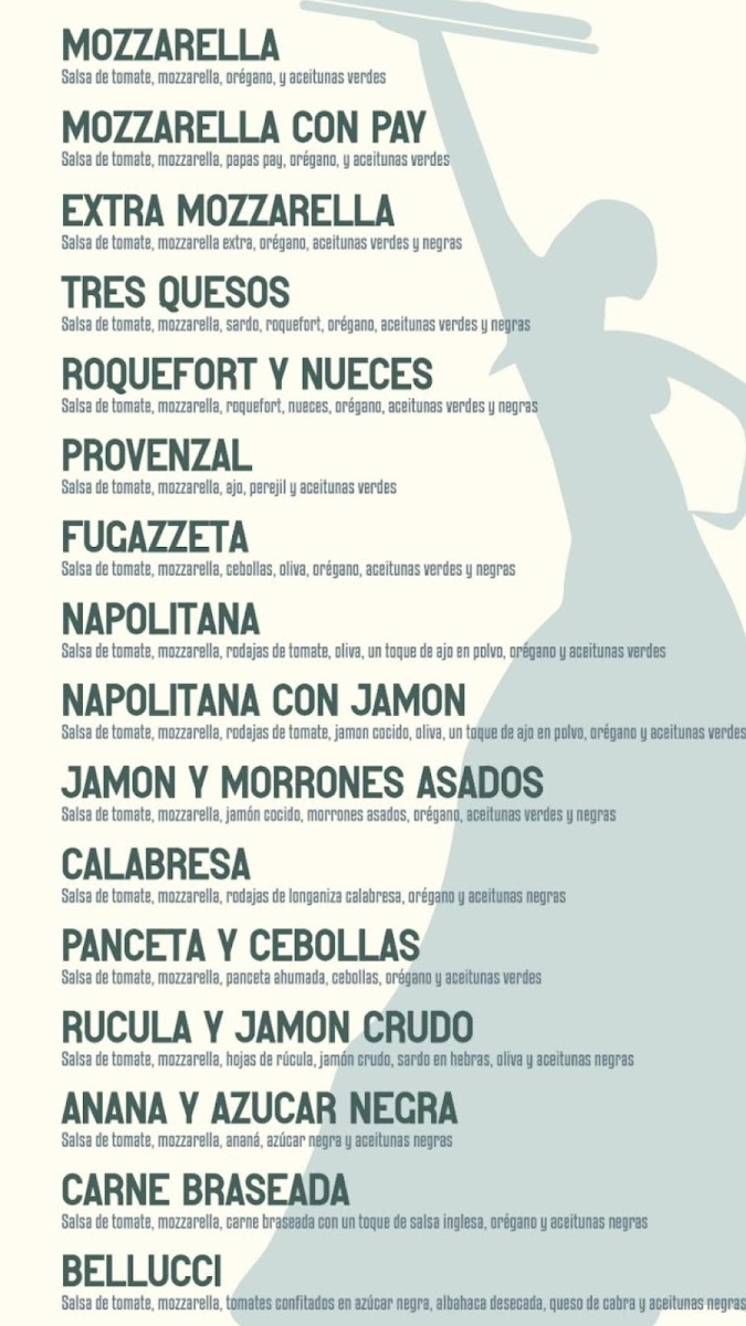 Bellucci Pizzas Photo Menu 1