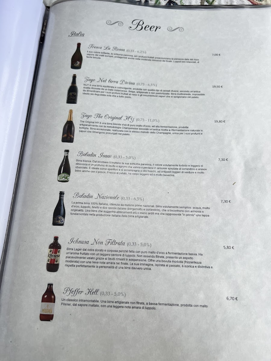 Restaurant L'Fana Pizzeria Photo Menu 10