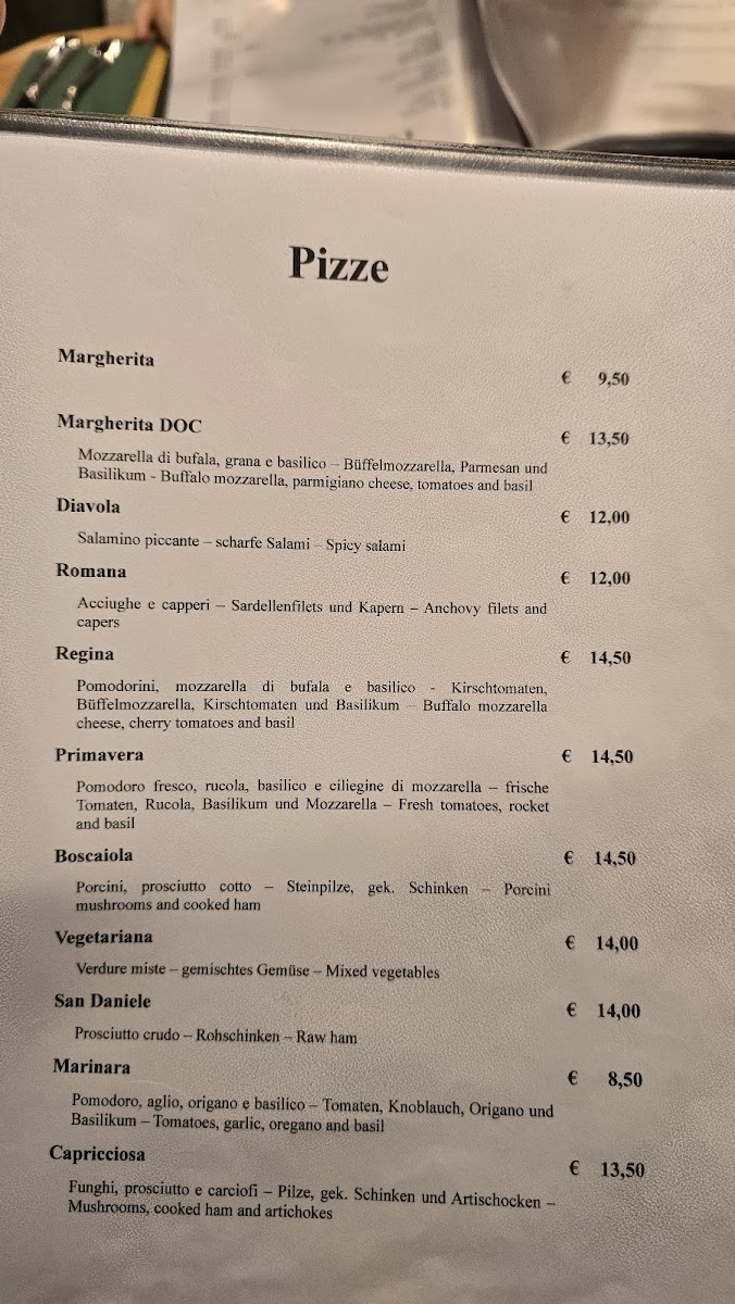 Restaurant L'Fana Pizzeria Photo Menu 3