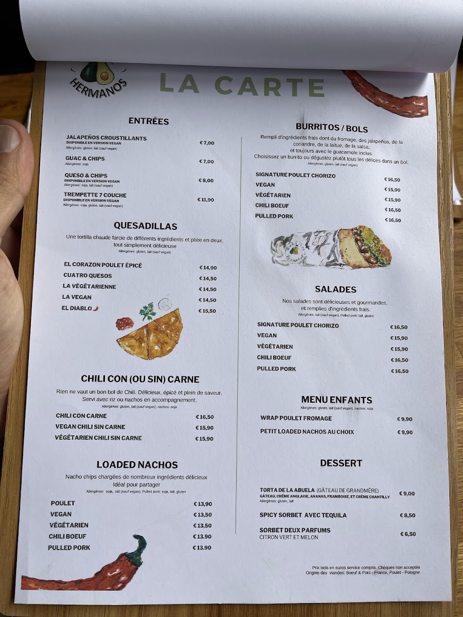 Burritos Hermanos Photo Menu 3