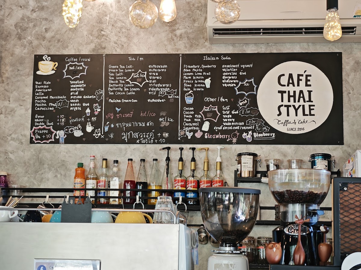 Cafe thai style Photo Menu 8