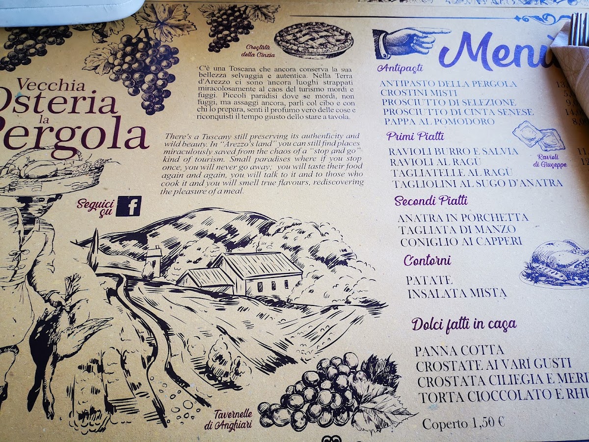 Vecchia Osteria la Pergola Photo Menu 5