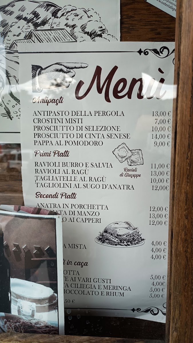 Vecchia Osteria la Pergola Photo Menu 6