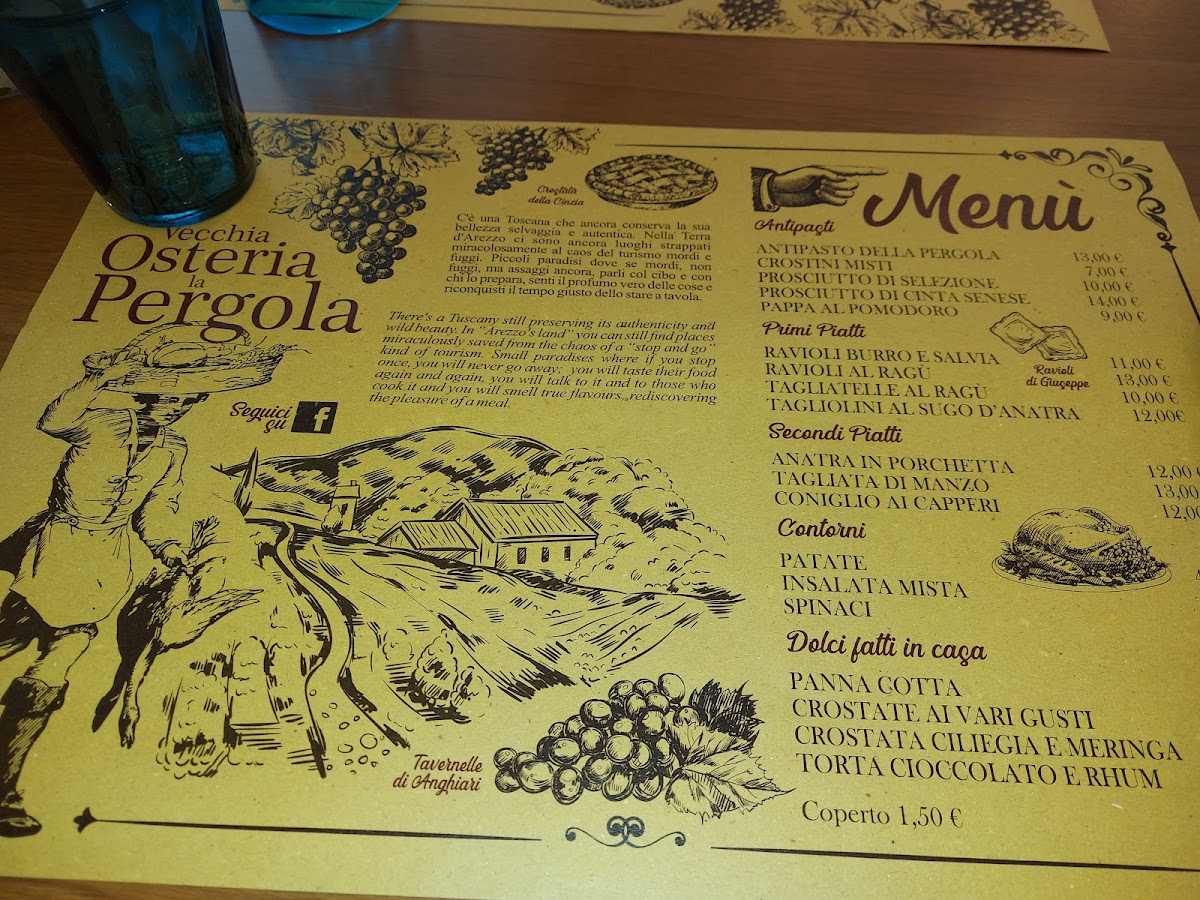 Vecchia Osteria la Pergola Photo Menu 8