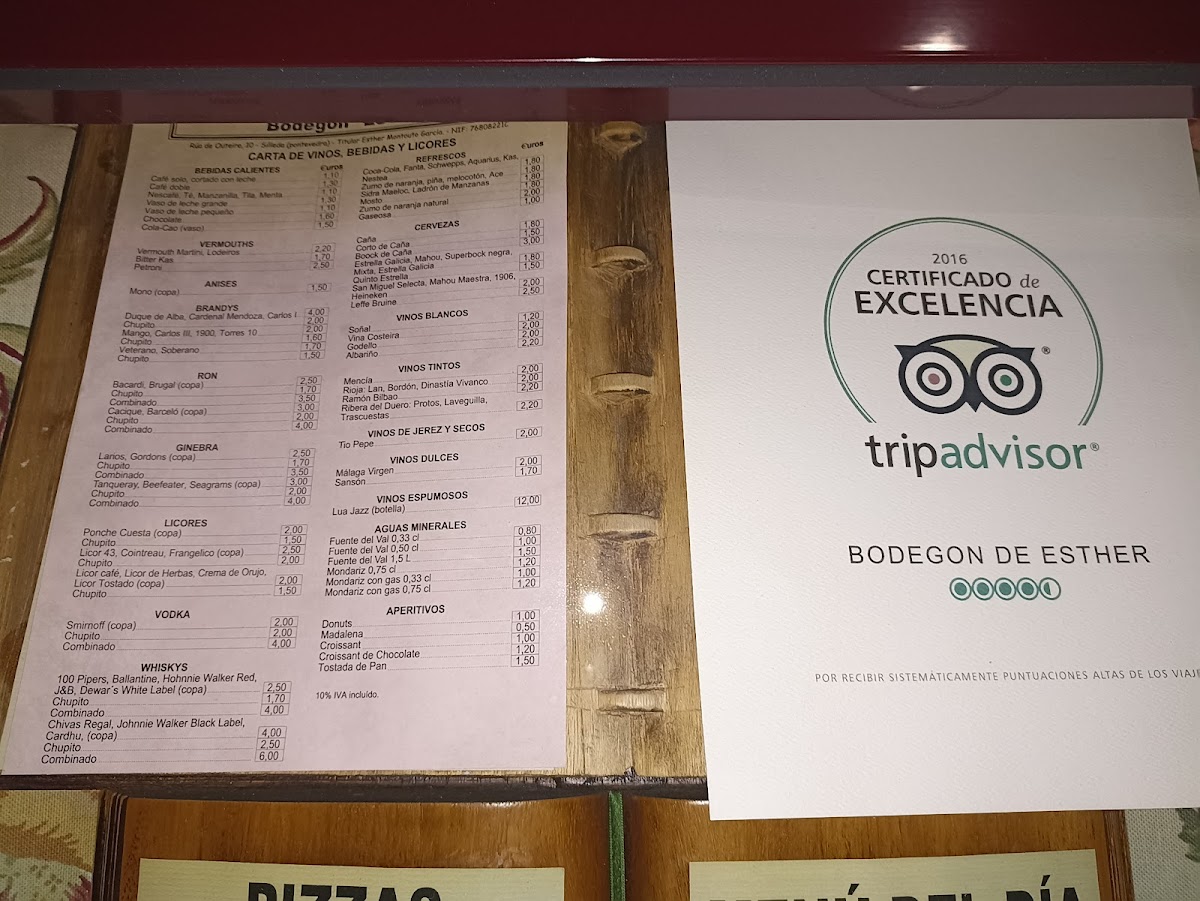 Bodegón Esther Photo Menu 5