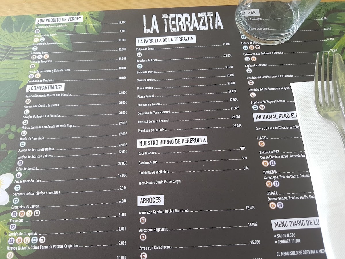 LA TERRAZITA RESTAURANTE Photo Menu 5