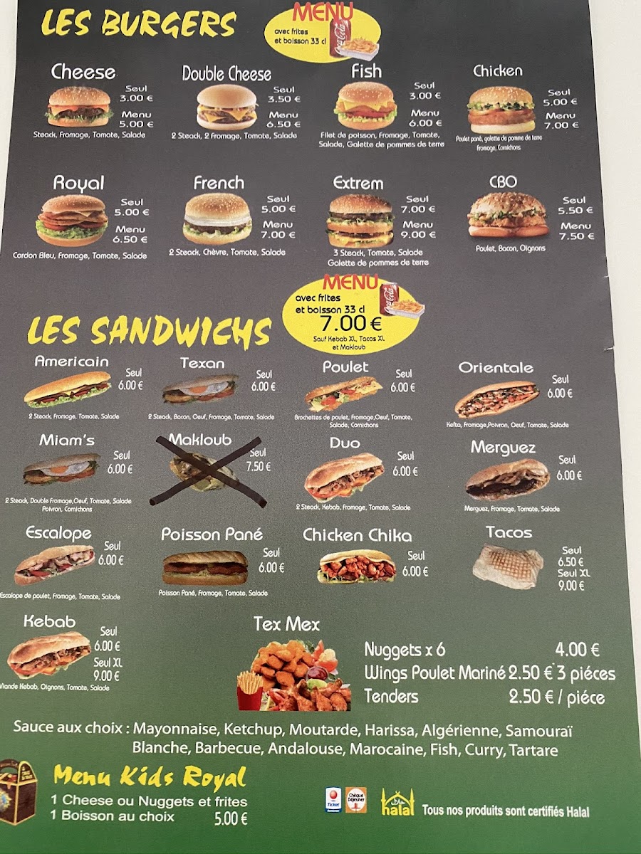 Royal Kebab Photo Menu 1