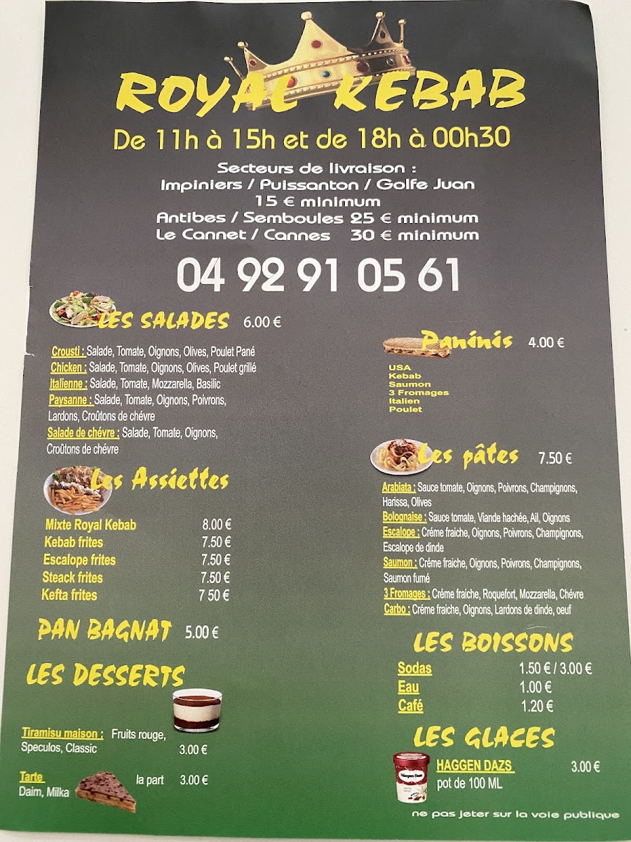 Royal Kebab Photo Menu 2