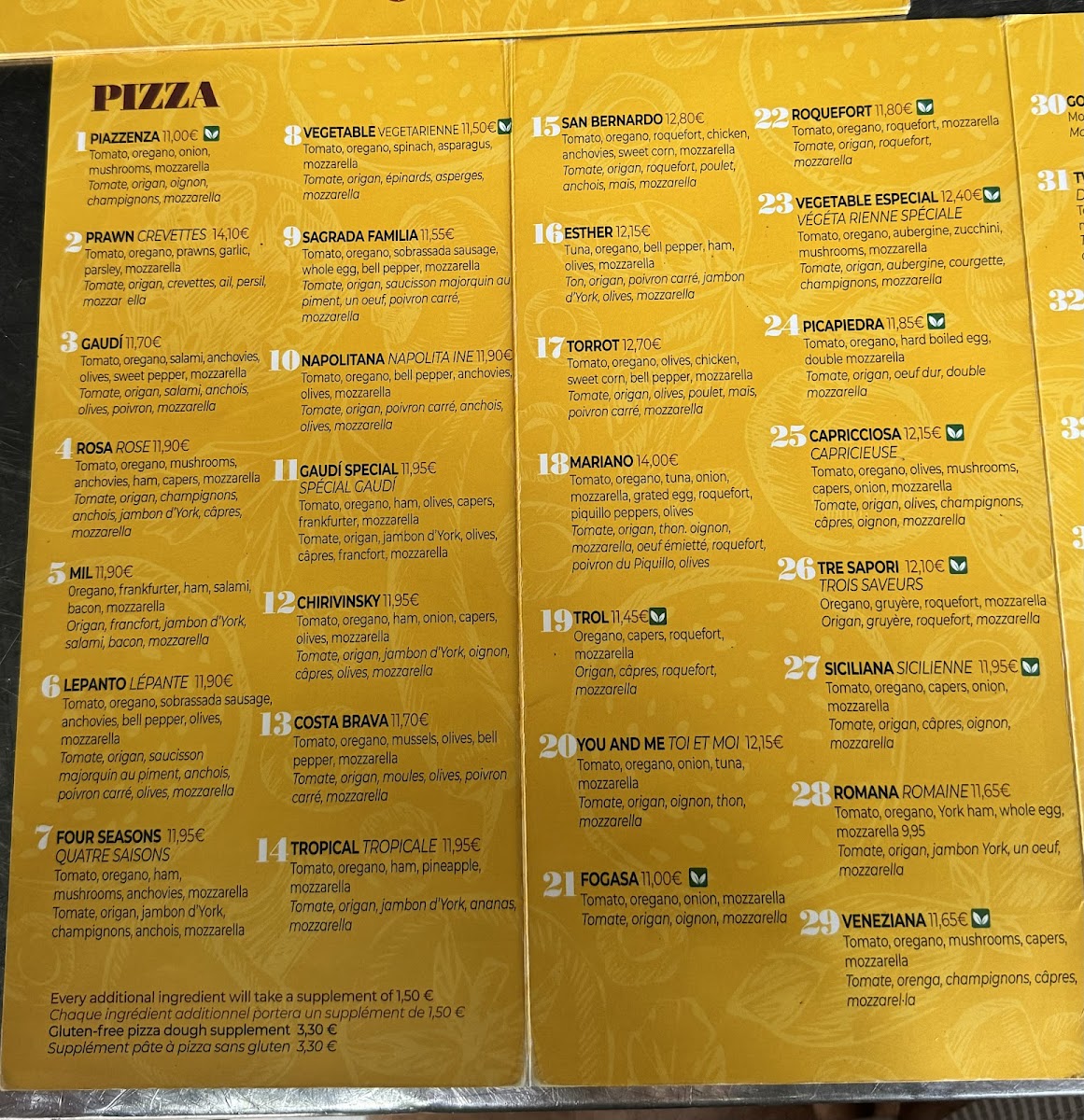 La Piazzenza Photo Menu 8