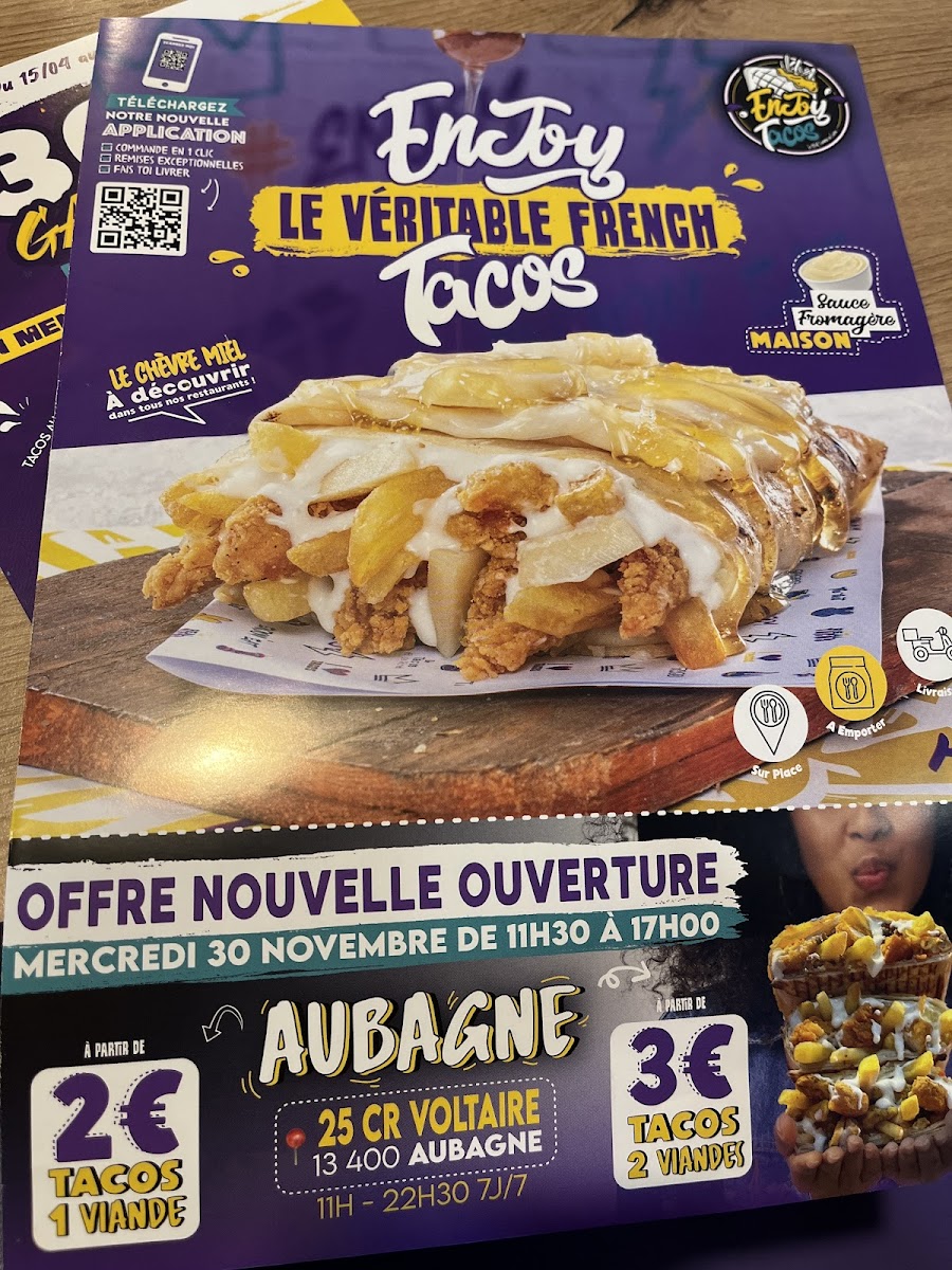 Enjoy Tacos Aubagne Photo Menu 7