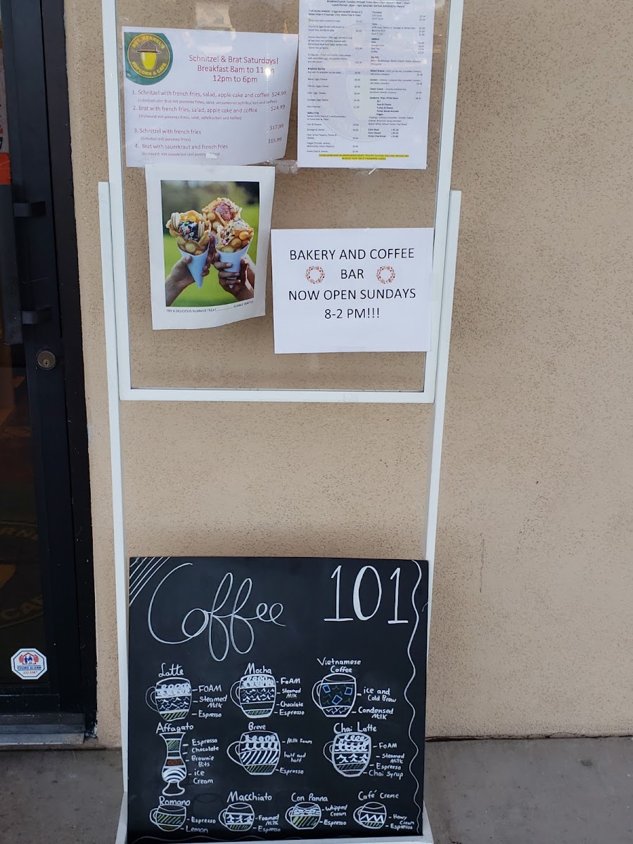 Sgt. Kernels Popcorn Café Photo Menu 2