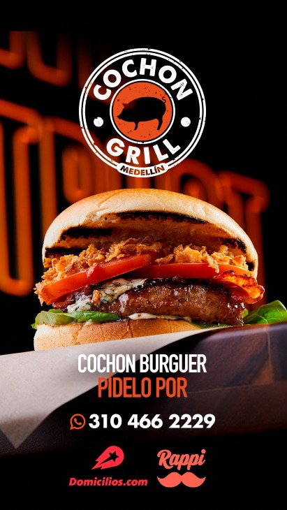 Cochon Grill Medellin Photo Menu 8