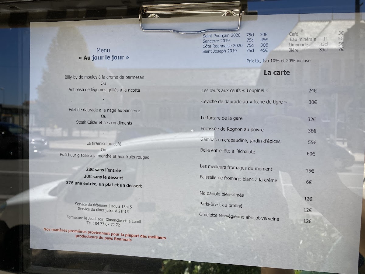Le Central Photo Menu 10