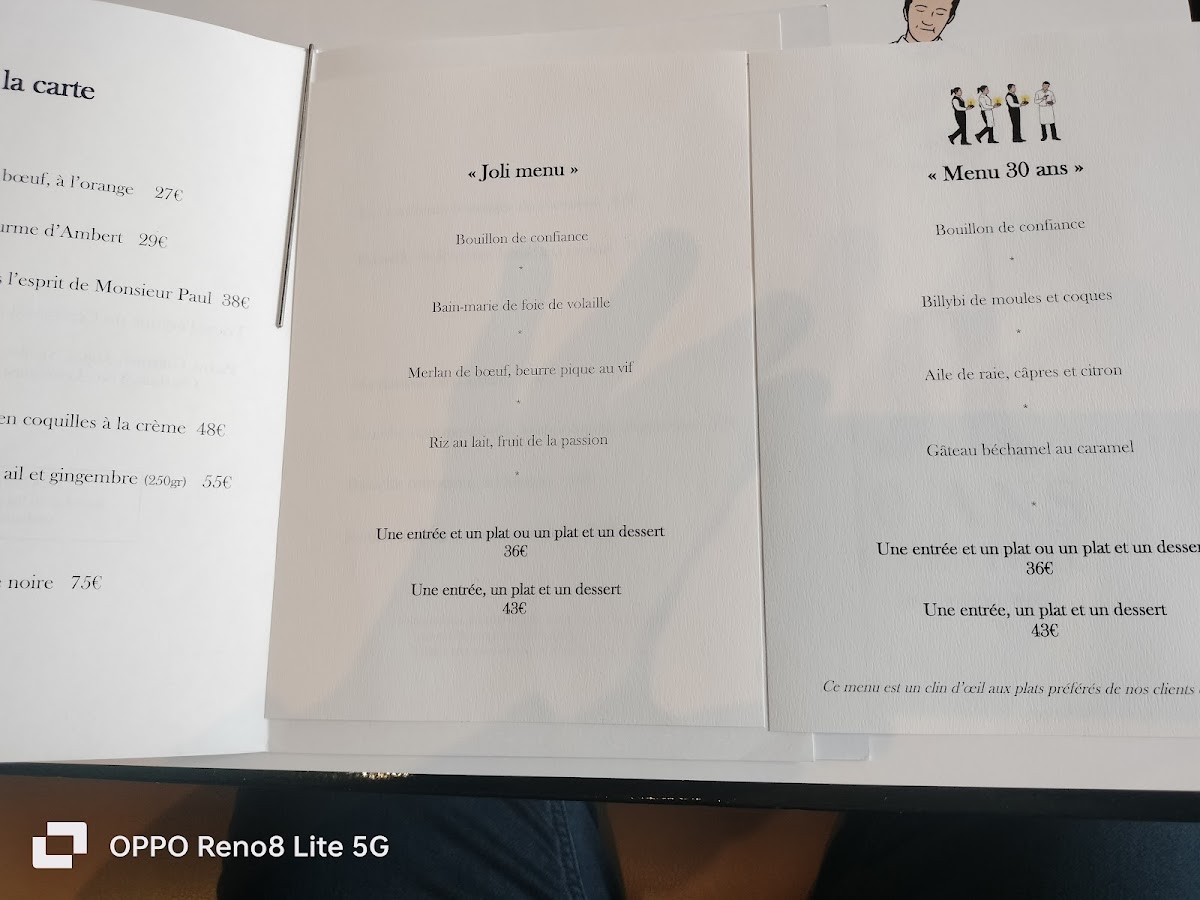 Le Central Photo Menu 5