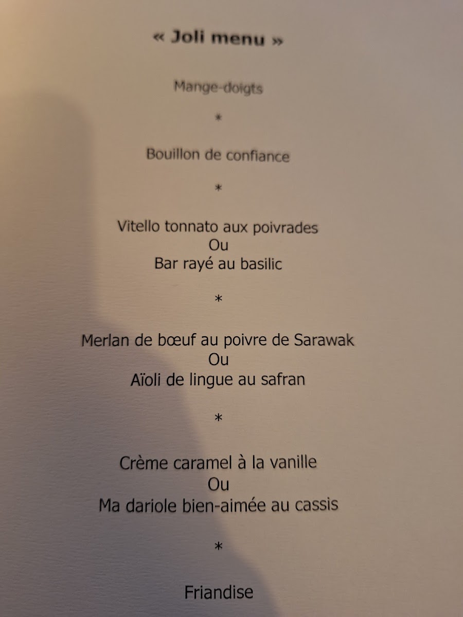 Le Central Photo Menu 6