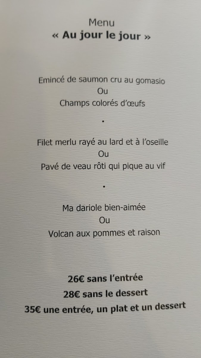 Le Central Photo Menu 8