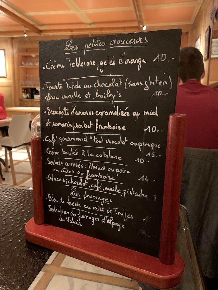Café Le National - Restaurant à Martigny-bourg Photo Menu 1
