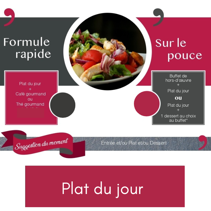 La P'tite Fringale Photo Menu 4