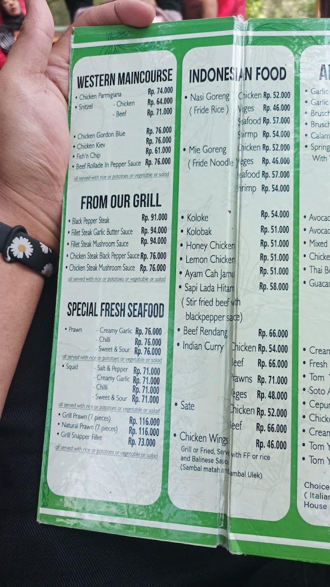 Pondok Cepung (The Cepung Restaurant) Photo Menu 3