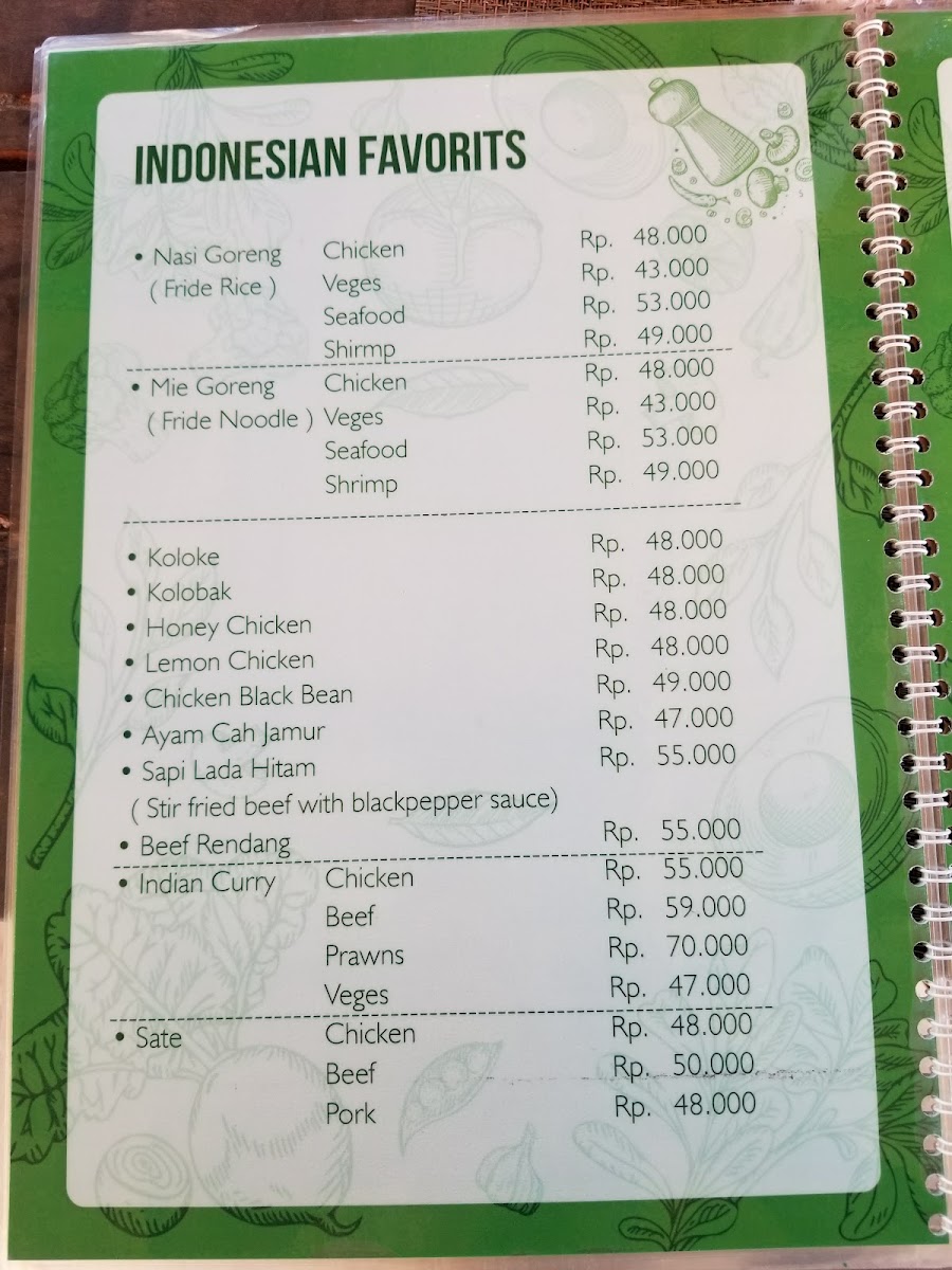 Pondok Cepung (The Cepung Restaurant) Photo Menu 6