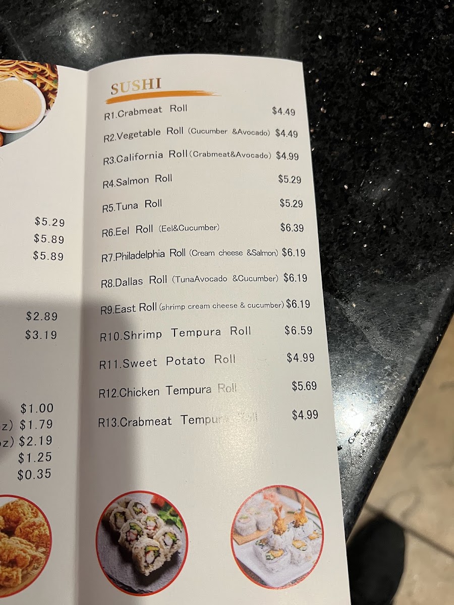 Hibachi Express Photo Menu 8